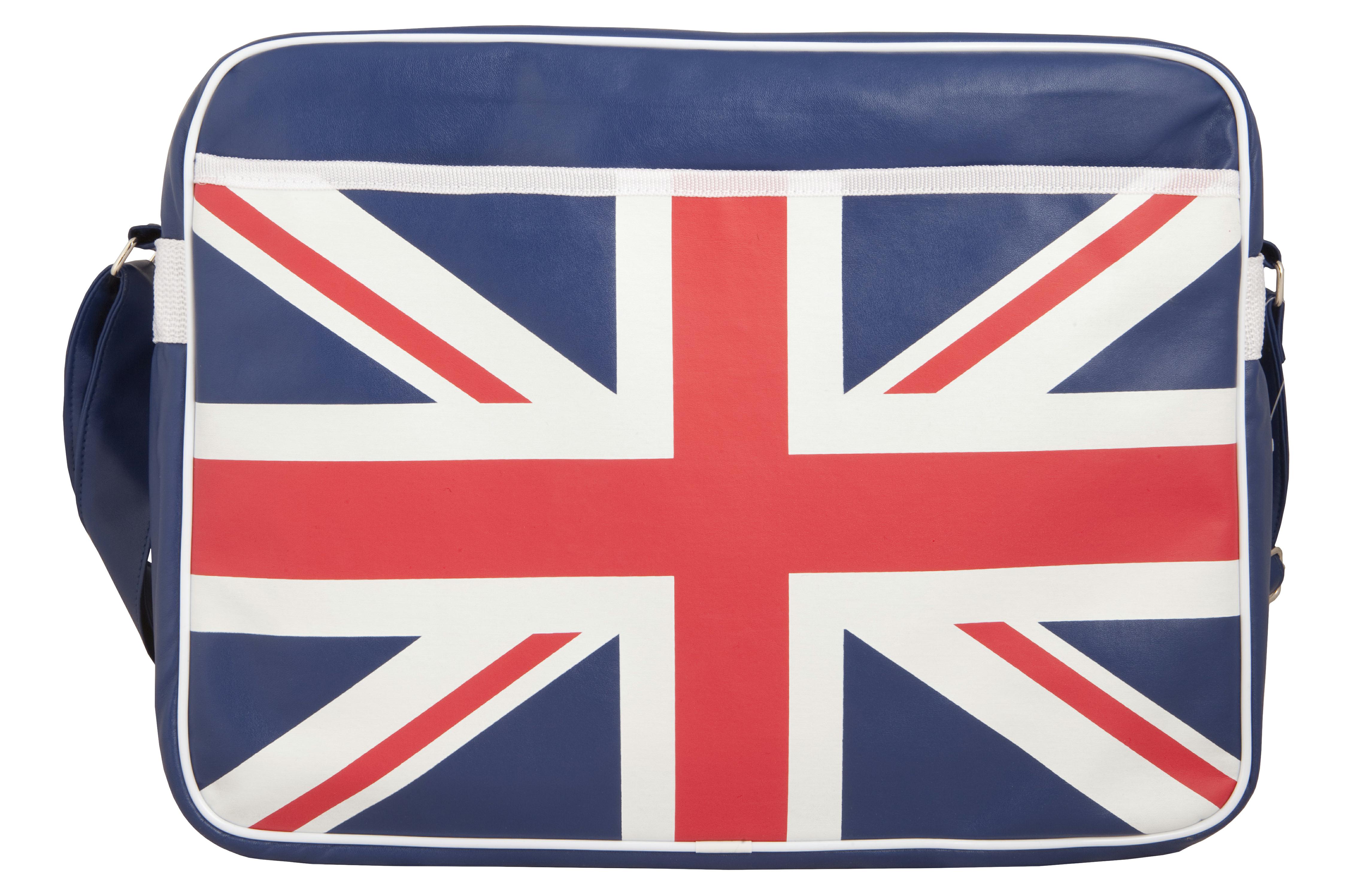 union jack luggage strap