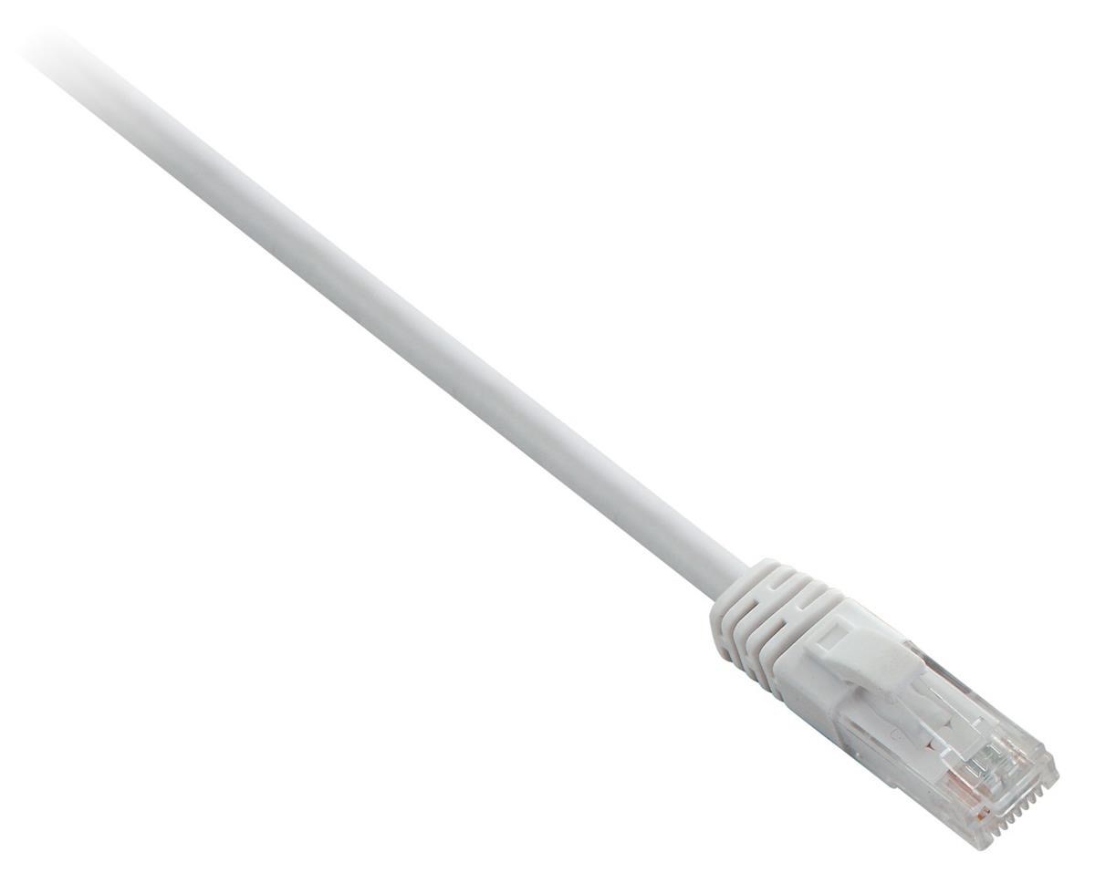 Photos - Ethernet Cable V7 1m CAT6 Patch Cable  V7CAT6STP-01M-WHT-1E (White)
