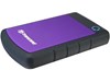 Transcend StoreJet 2TB Desktop External Hard Drive in Purple - USB 3.2 Gen 1
