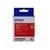 Epson LK-4RKK (12mm x 5m) Satin Ribbon Label Cartridge (Gold on Red) for LabelWorks Label Makers