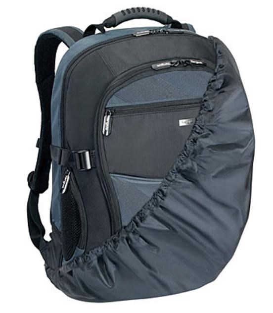 Targus TCB001EU Backpack Black, Blue Nylon