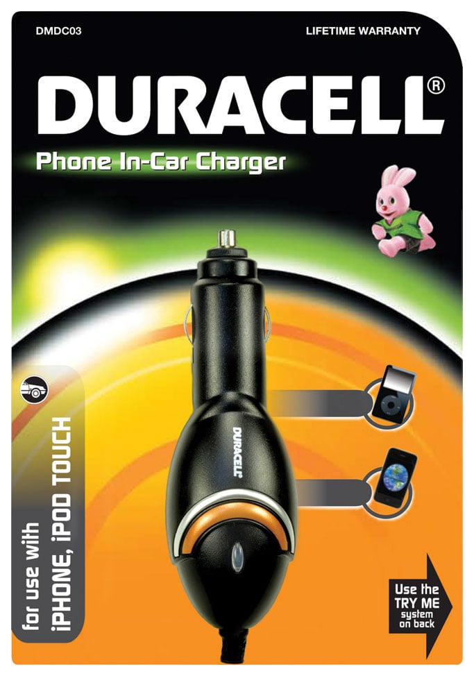 duracell car charger