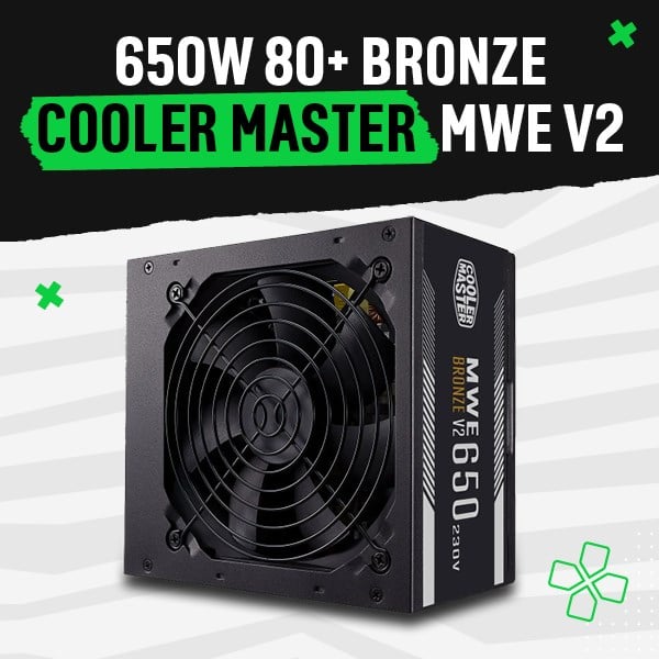 Cooler Master MWE v2 650W 80+ Bronze PSU