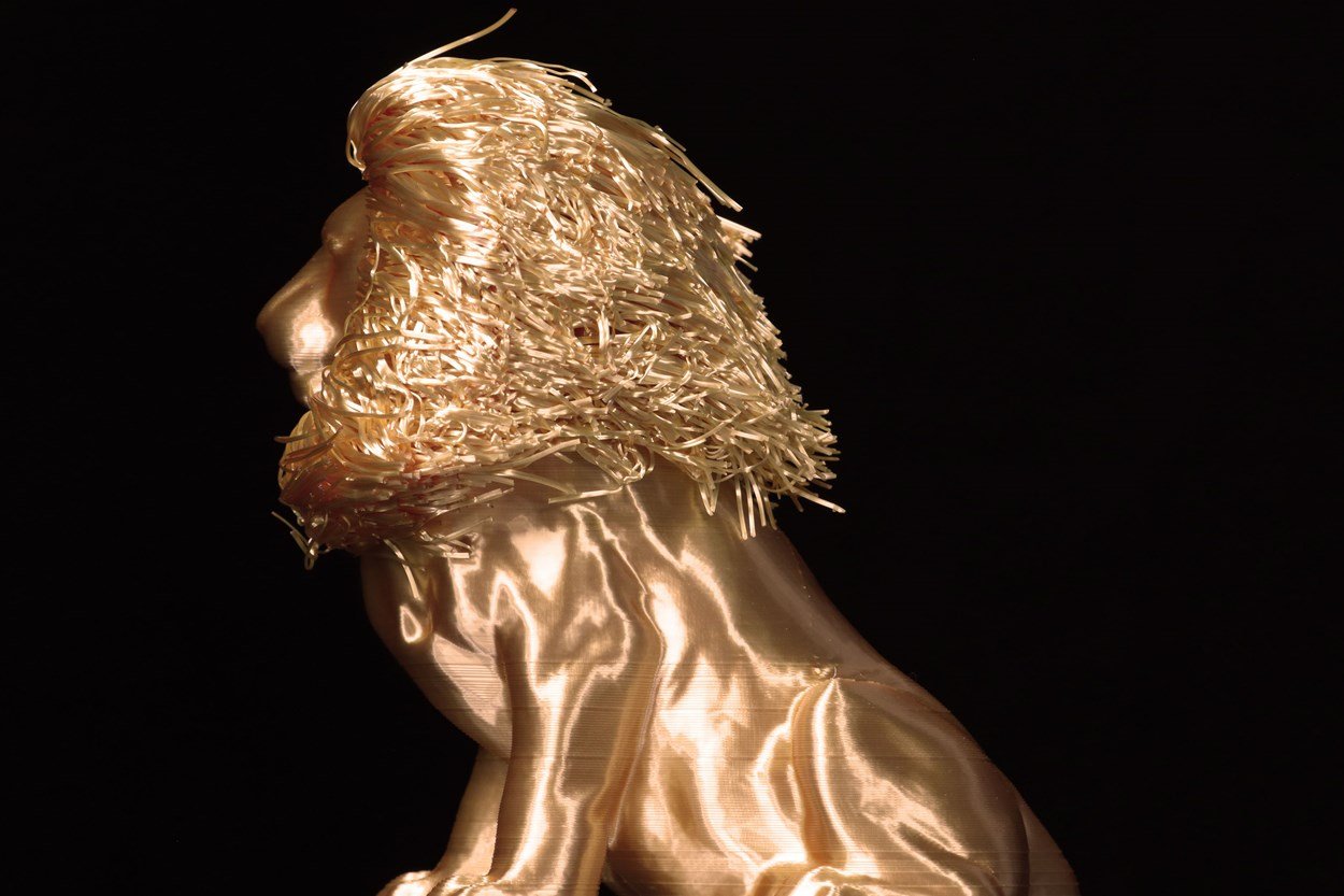 3D printed Lion by Spark 3D SP1