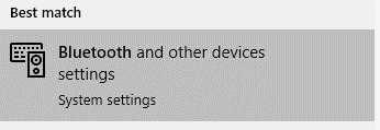 Bluetooth Settings