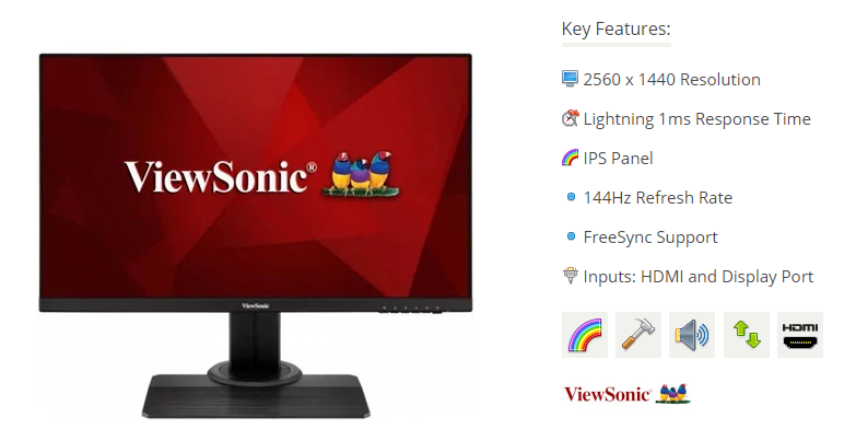 CCL Monitor Specifications