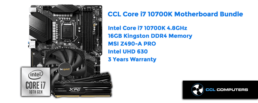 CCL Core i7 10700K Motherboard Bundle