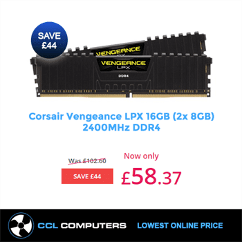 Corsair Vengeance LPX 16GB (2x 8GB) 2400MHz DDR4