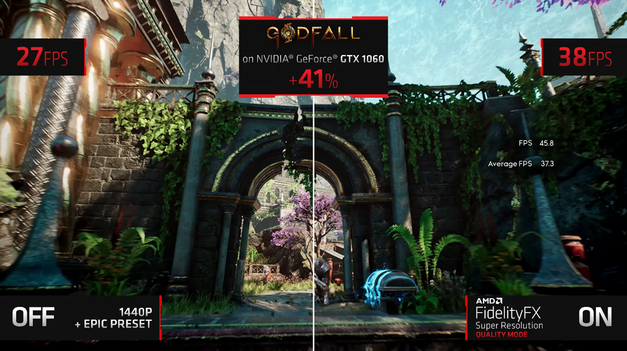 Godfall FidelityFX demonstration by AMD screenshot