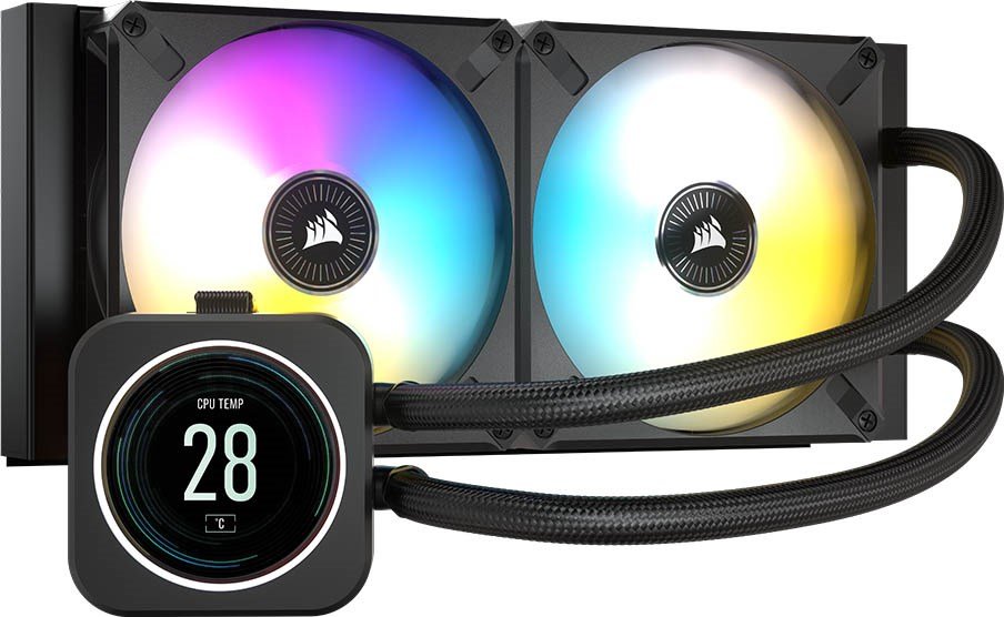 **Corsair iCUE H115i ELITE CAPELLIX 97 CFM Liquid CPU Cooler**