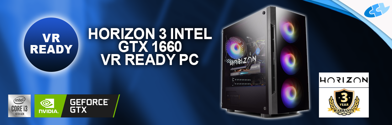 Horizon 3 Intel GTX 1660 VR Ready PC