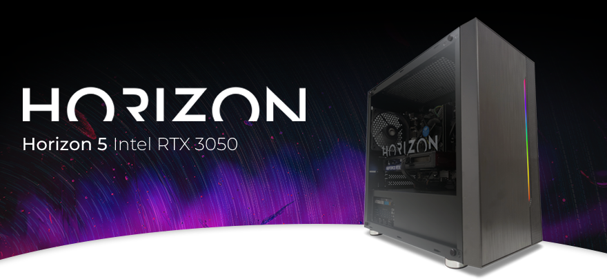 Horizon 5 Intel RTX 3050 Next Day Gaming PC