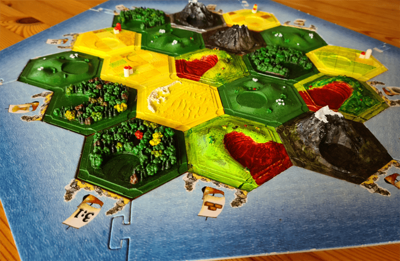 JAWong custom Catan board on Thingiverse
