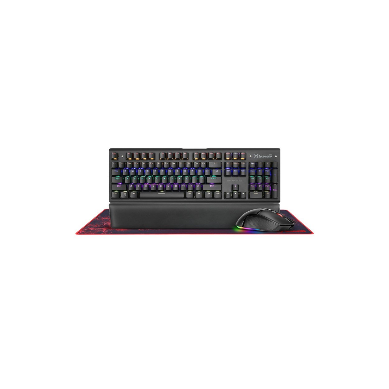Marvo Scorpion CM420-UK Mechanical Keyboard Mouse and Gaming Surface