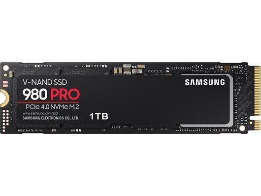 Samsung 980 PRO 1TB M.2 PCIe Gen4 x4 NVMe Internal SSD
