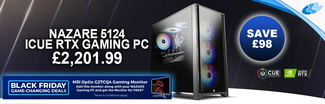 Nazare 5124 iCUE RTX Gaming PC