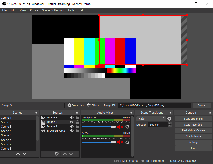 OBS Streaming and Screen Recording Software