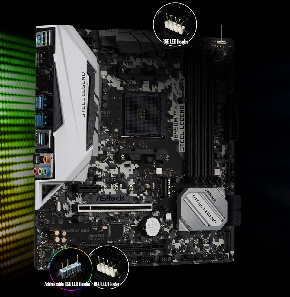 ARGB Header On A Motherboard