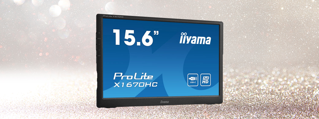 iiyama ProLite X1670HC-B1 15.6-inch full HD monitor