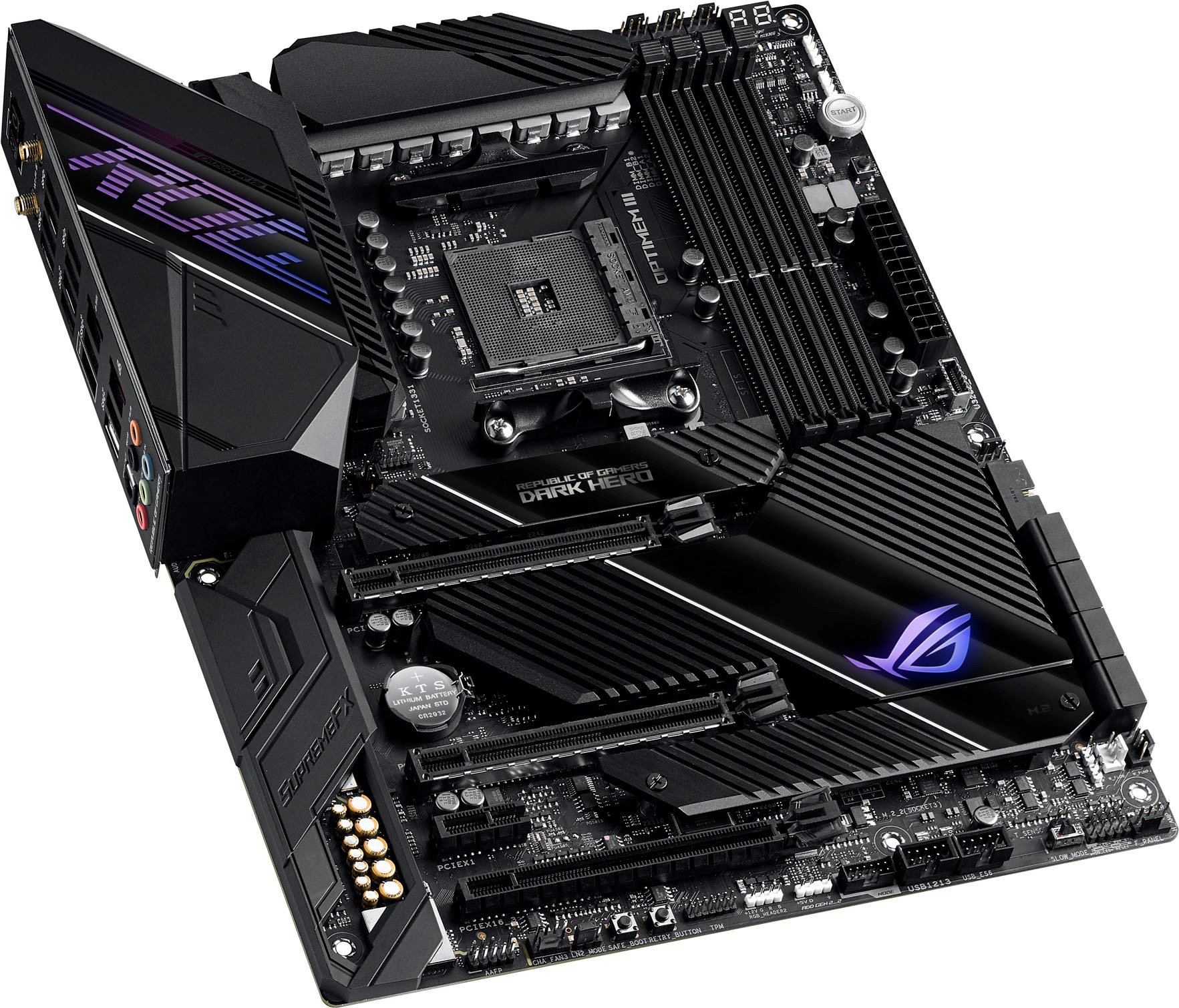Asus ROG Crosshair VIII Dark Hero ATX AM4