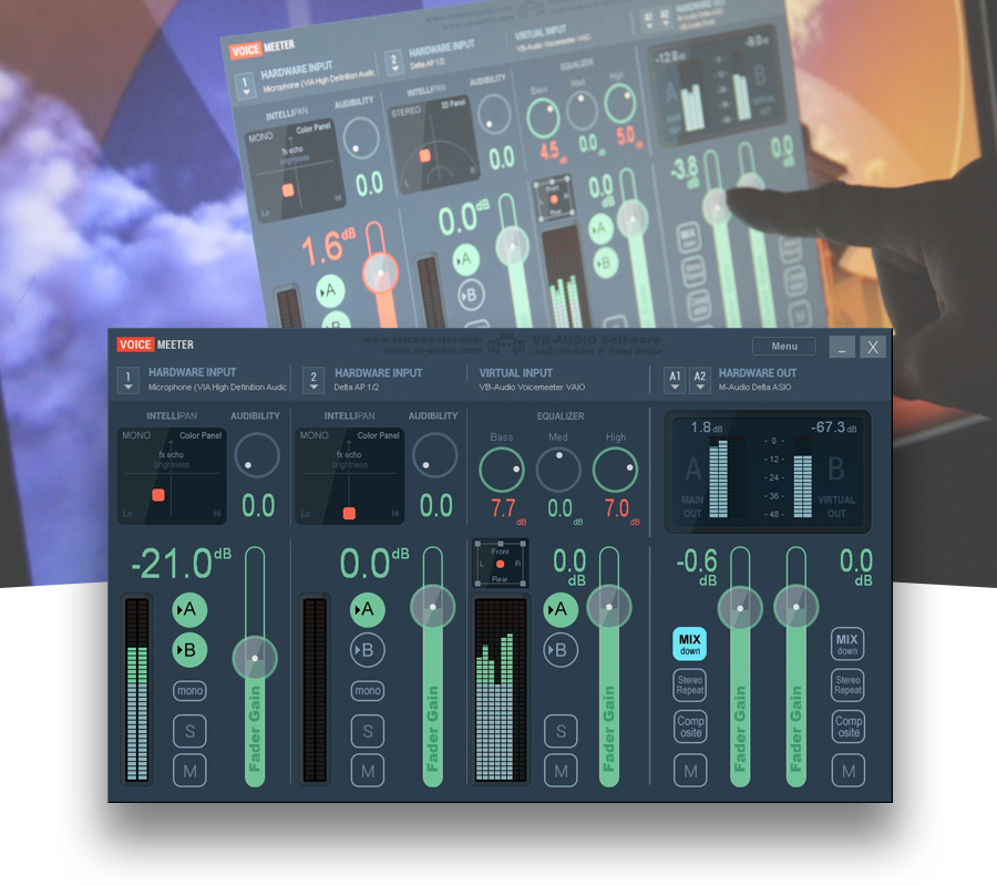 VB-Audio Voicemeeter Virtual Mixer