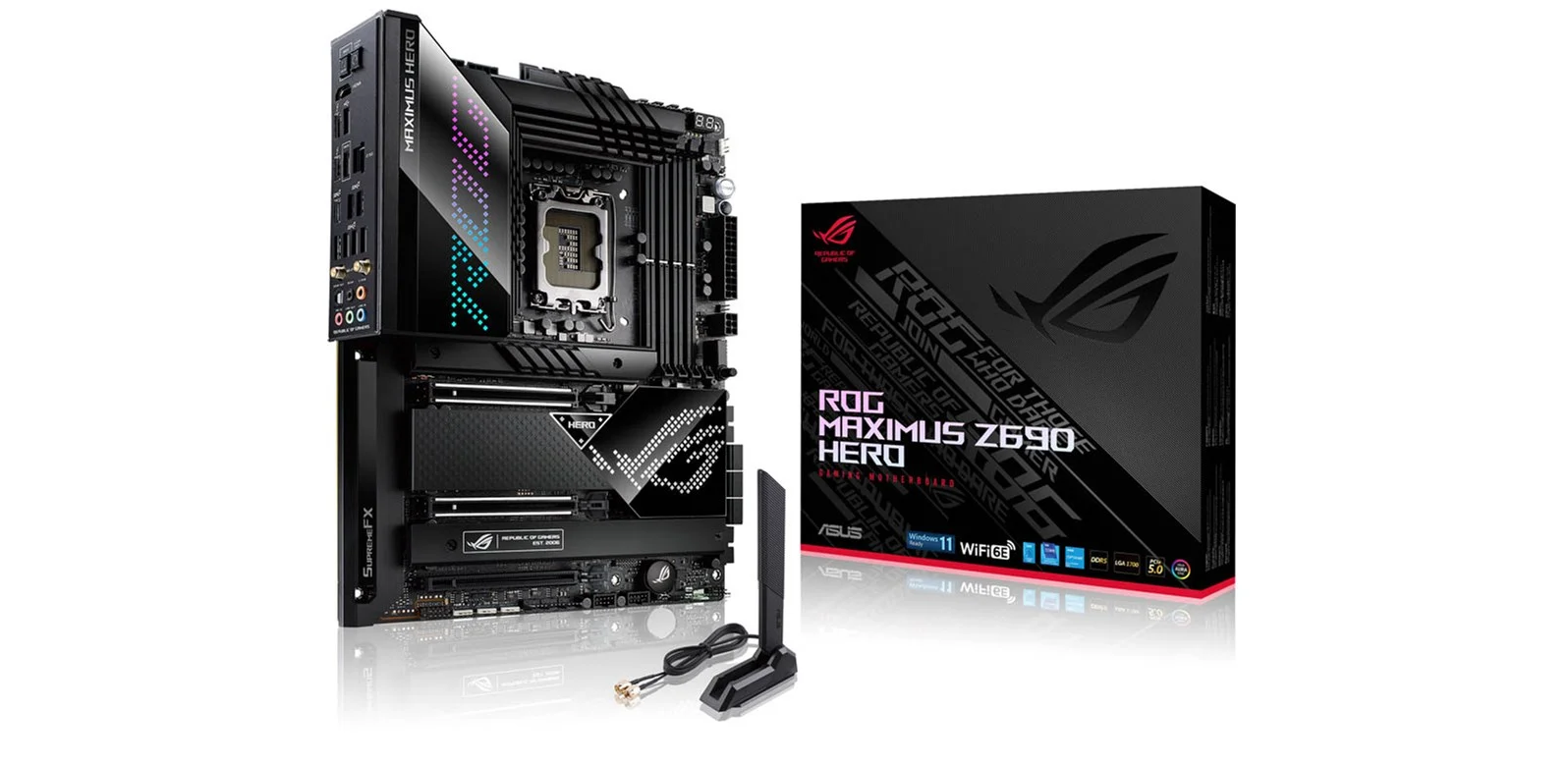 ASUS ROG Maximus Z690 Hero Intel Motherboard