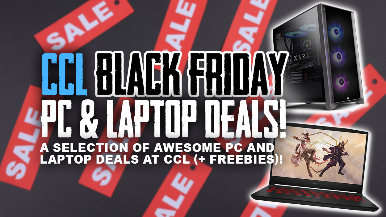 lack Friday Save &pound;100+ On Gaming PCs And &pound;500+ On Laptops