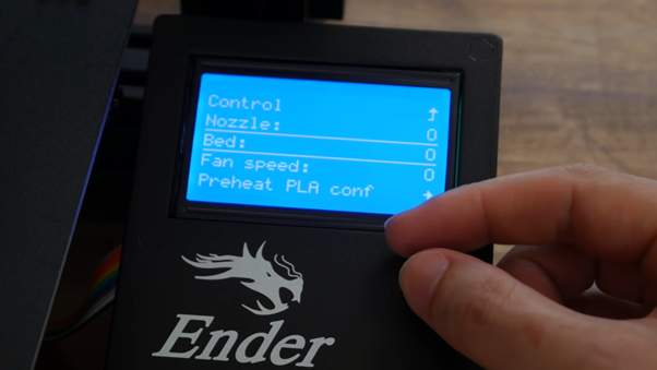 Bring the bed to your normal printing temperature
