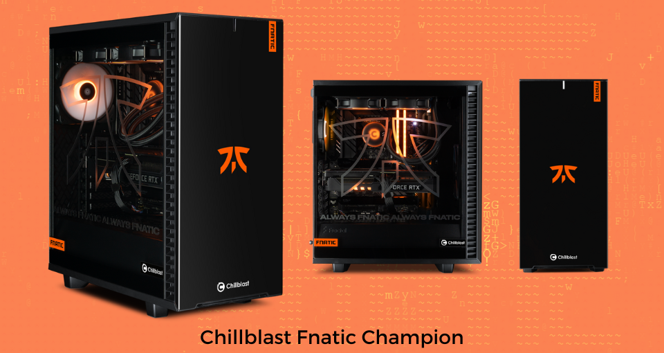Chillblast Fnatic Champion Esports Gaming PC