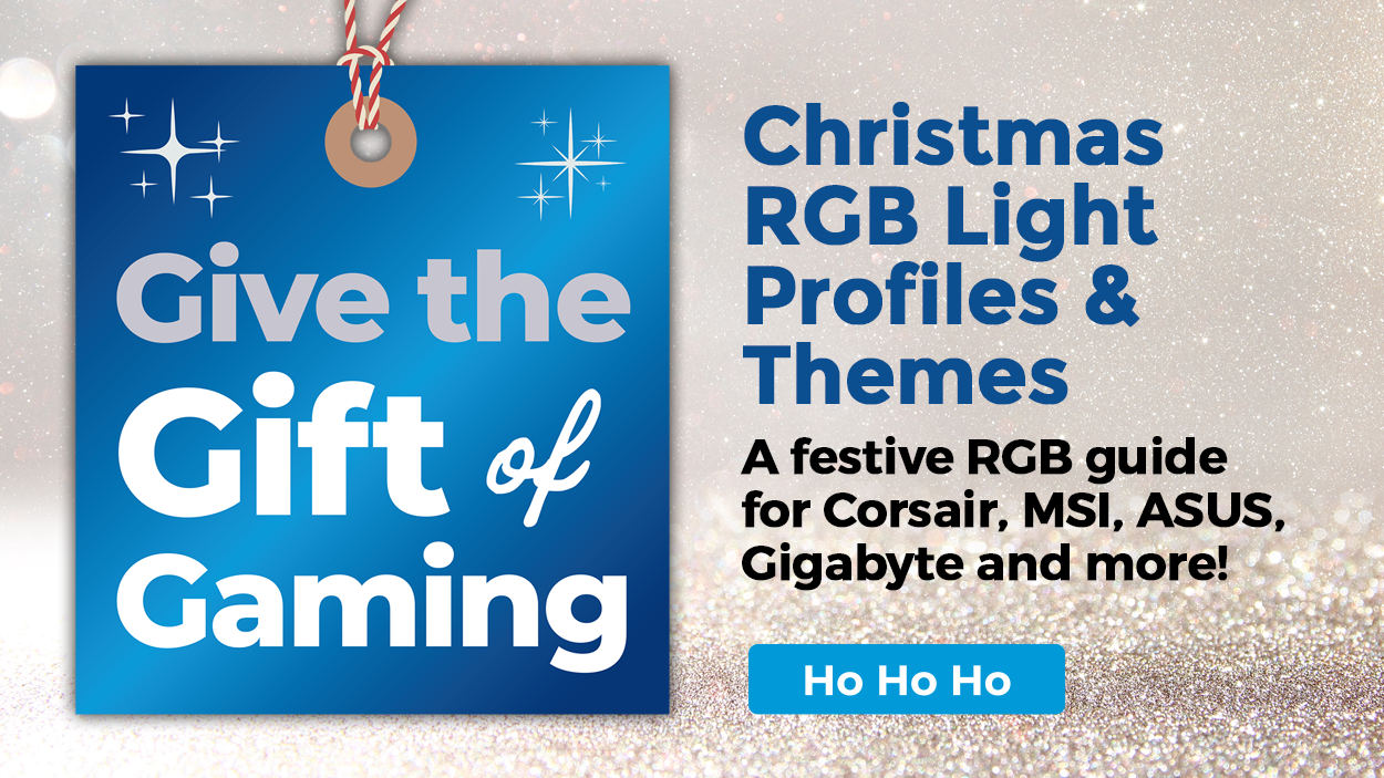 Christmas RGB Light Themes For Gigabyte, Corsair, ASUS and MSI