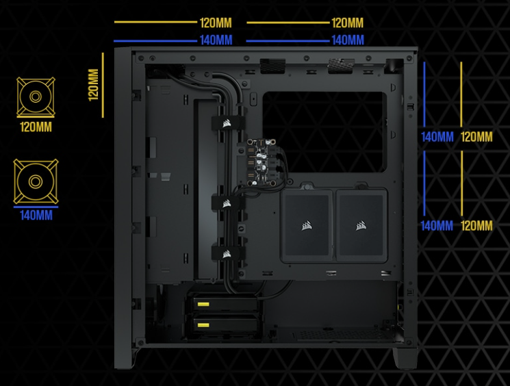 **Corsair 4000D Airflow ATX Mid Tower Case**