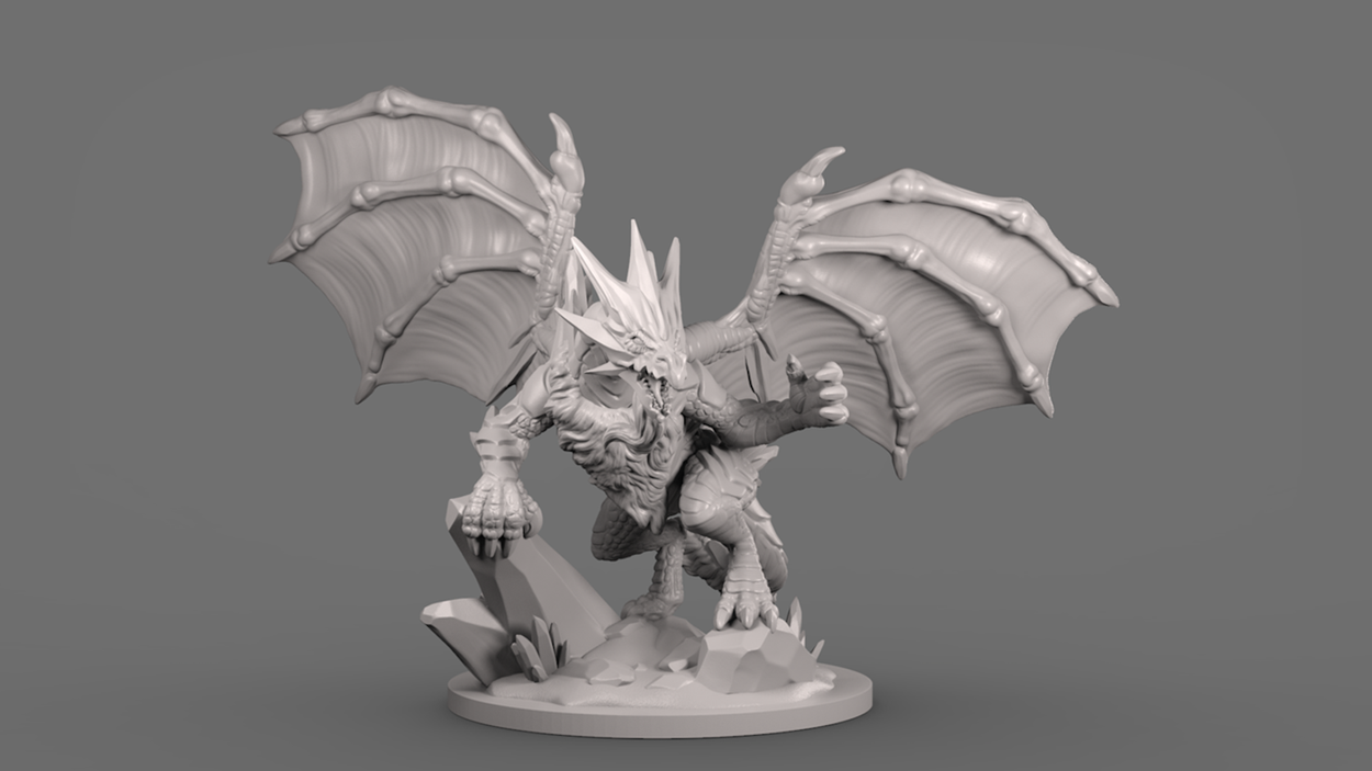 The Lost Dragons: 3D Printable Fantasy Dragons by Danny Herrero ? Kickstarter