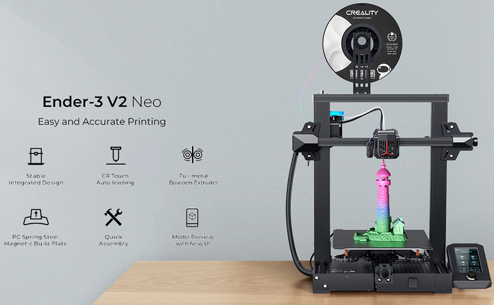 Creality Ender-3 V2 Neo 3D Printer