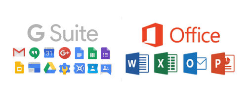 G Suite and Microsoft Office 365