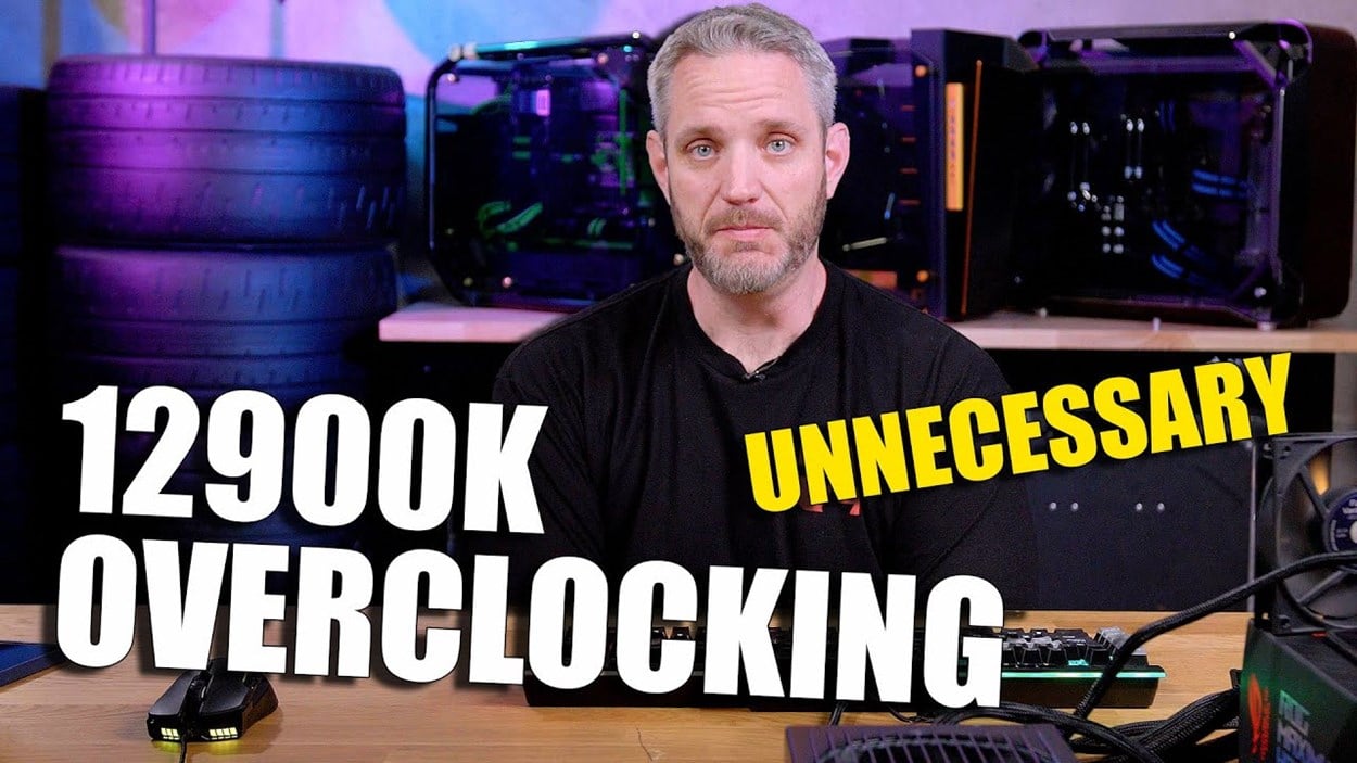 Why You Shouldn't Manually Overclock i0-12900K - Image Credit: JayzTwoCents
