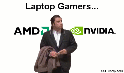 Laptop Gamers Confused - John Travolta GIF