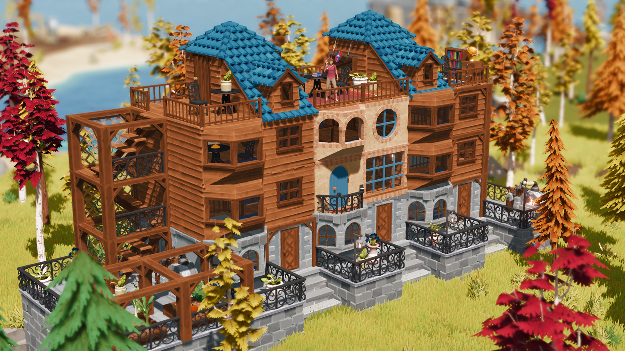 Building Bases in Len's island