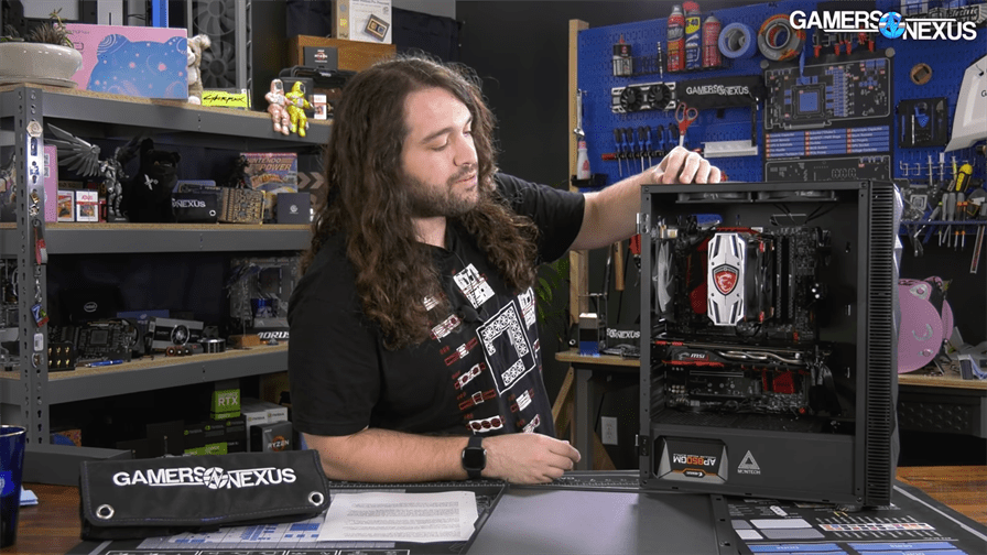 Montech X3 mesh Case - Airflow for energy efficiency