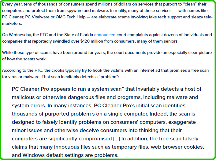 FTC shuts down massive PC cleaner scam - GigaOM.com