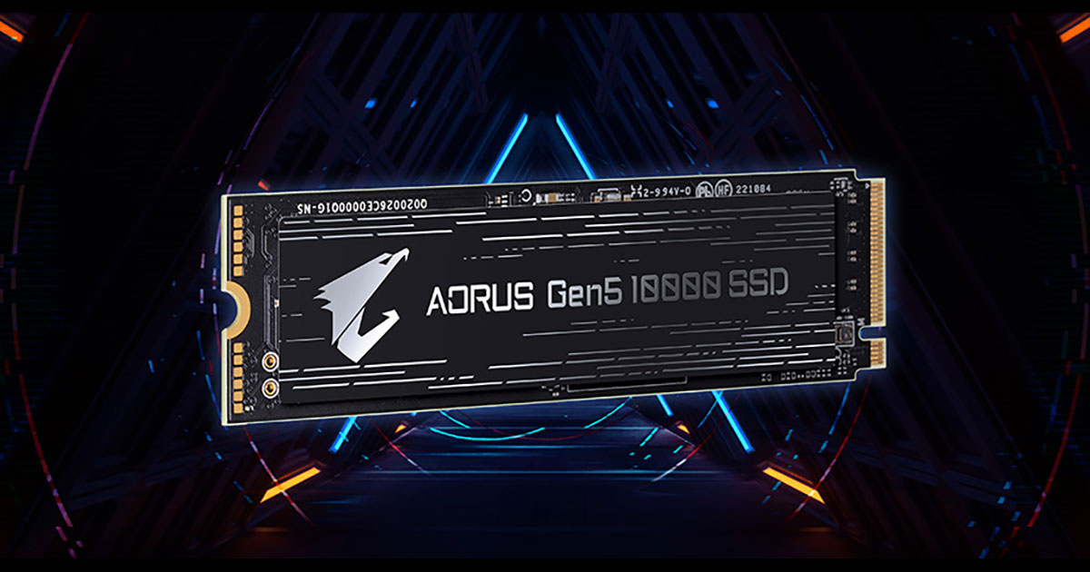 Gigabyte PCIe Gen 5 SSD