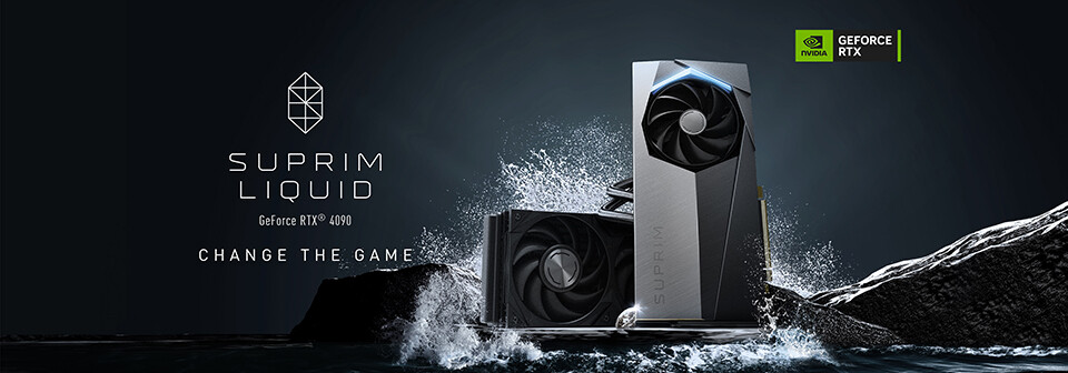 RTX 4090 Suprim Liquid MSI