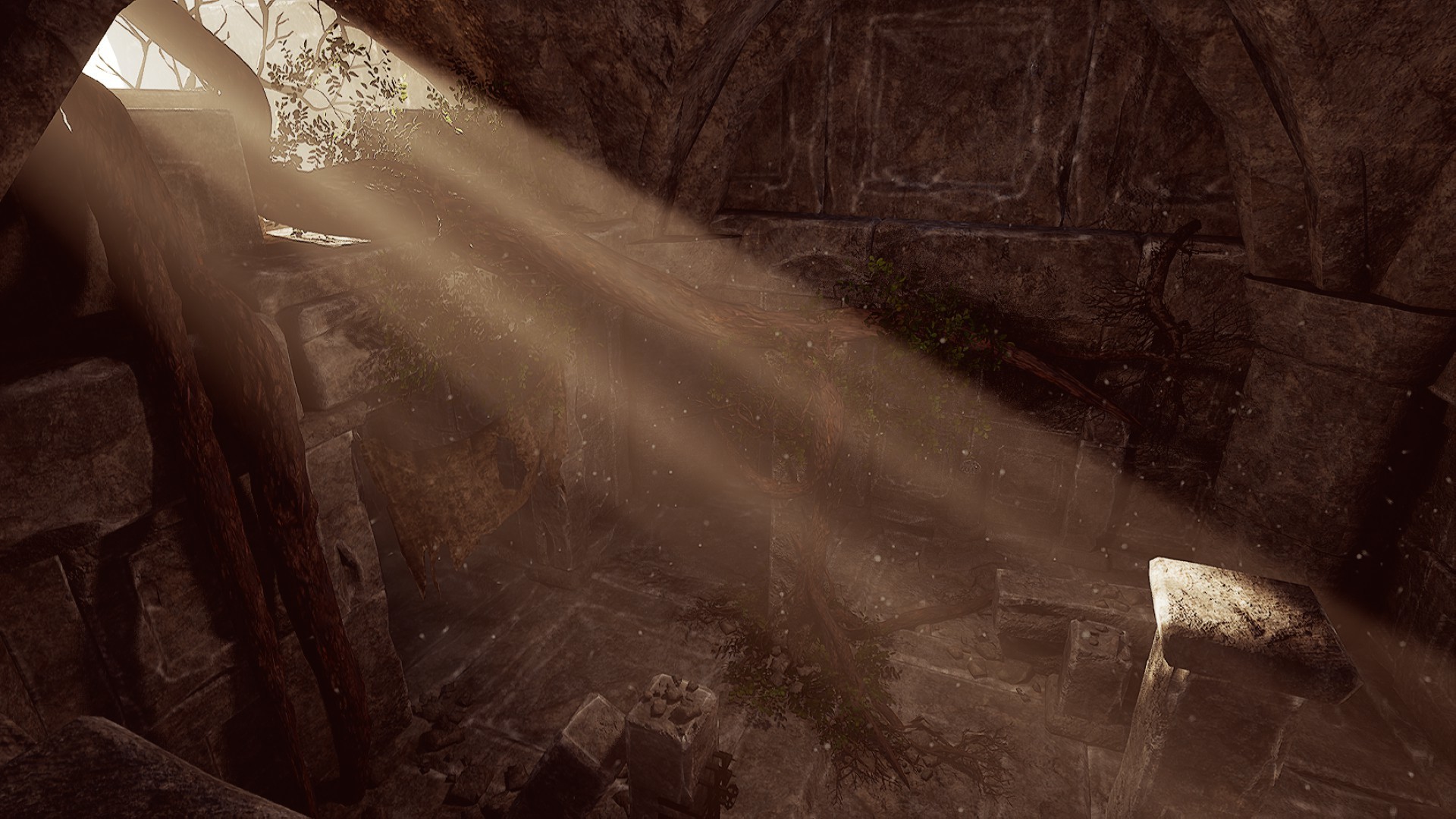 Stay in the Light Screenshot with ray tracing