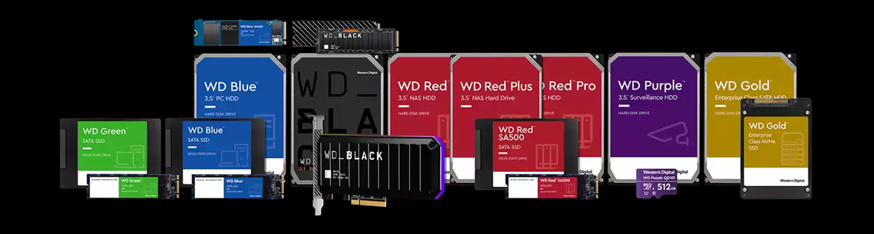 WD colours explained