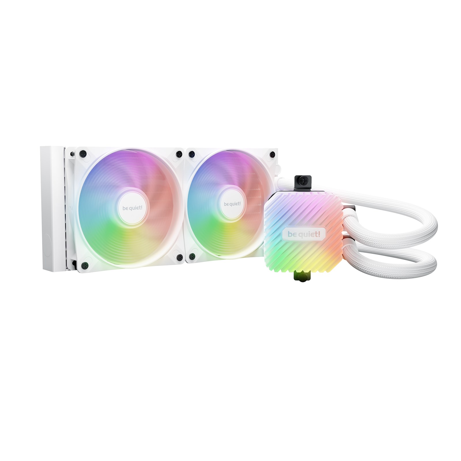 Be Quiet! Light Loop 240mm Liquid CPU Cooler In White