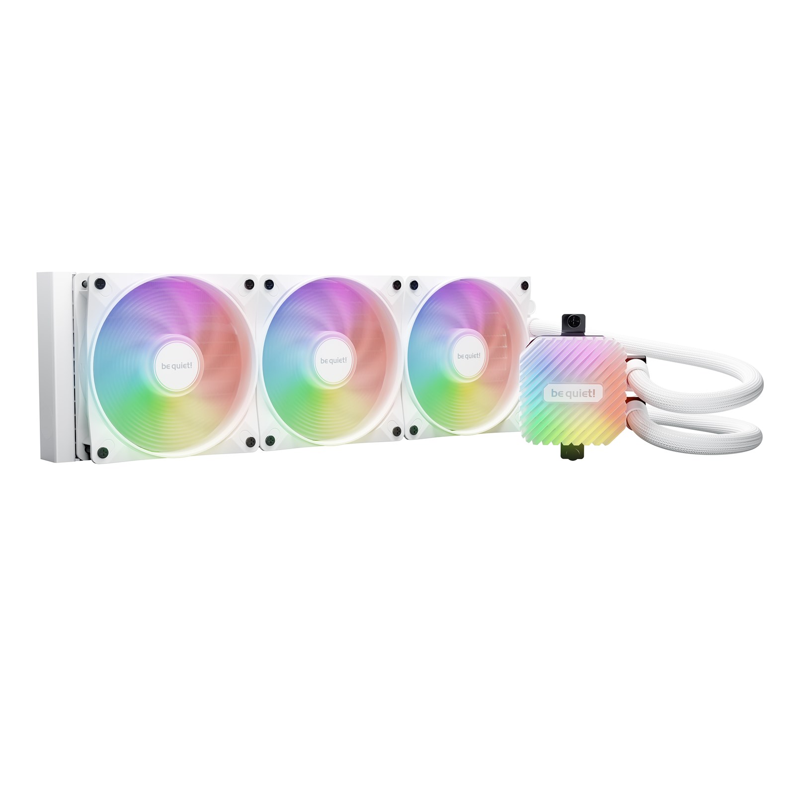 Be Quiet! Light Loop 360mm Liquid CPU Cooler In White