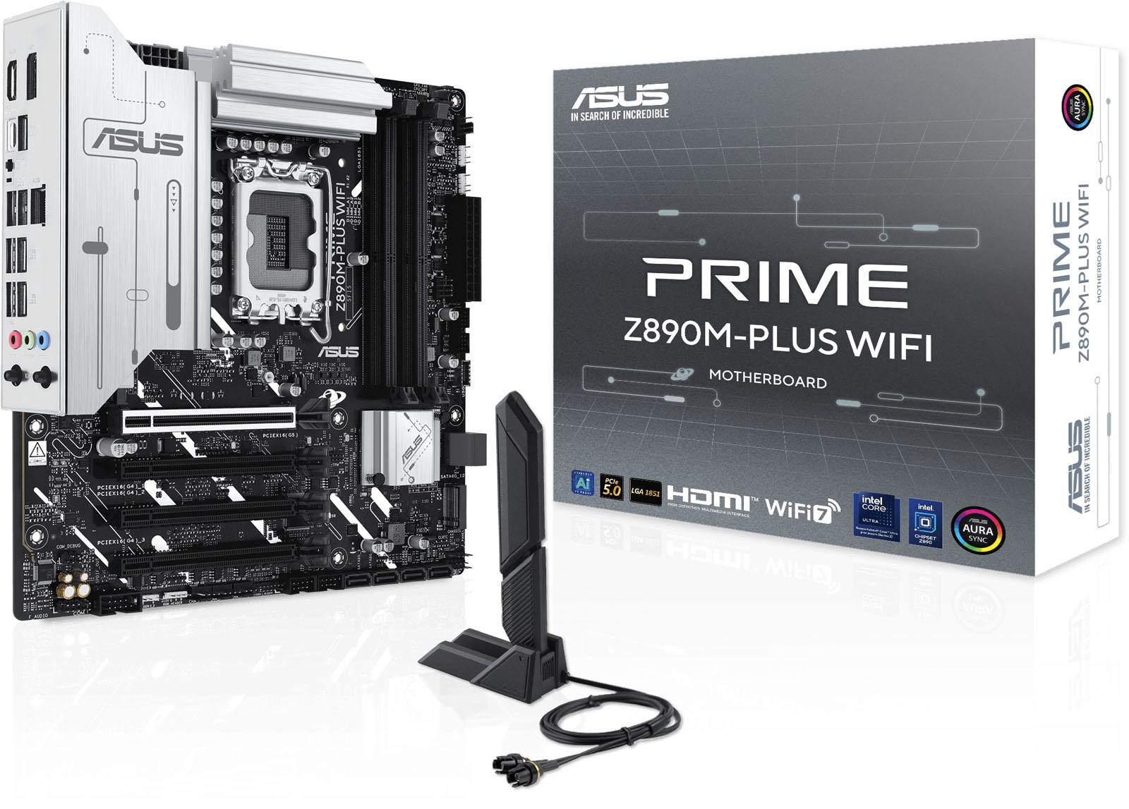 ASUS Prime Z890M-Plus WiFi Motherboard CPUs