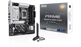 ASUS Prime B860M-A-CSM mATX Motherboard for Intel LGA1851 CPUs