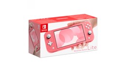 Nintendo Switch Lite Gaming Console in Coral