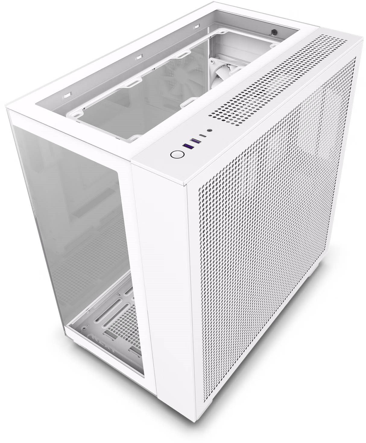 NZXT H9 Elite Mid Tower Gaming Case - White - CM-H91EW-01 | CCL