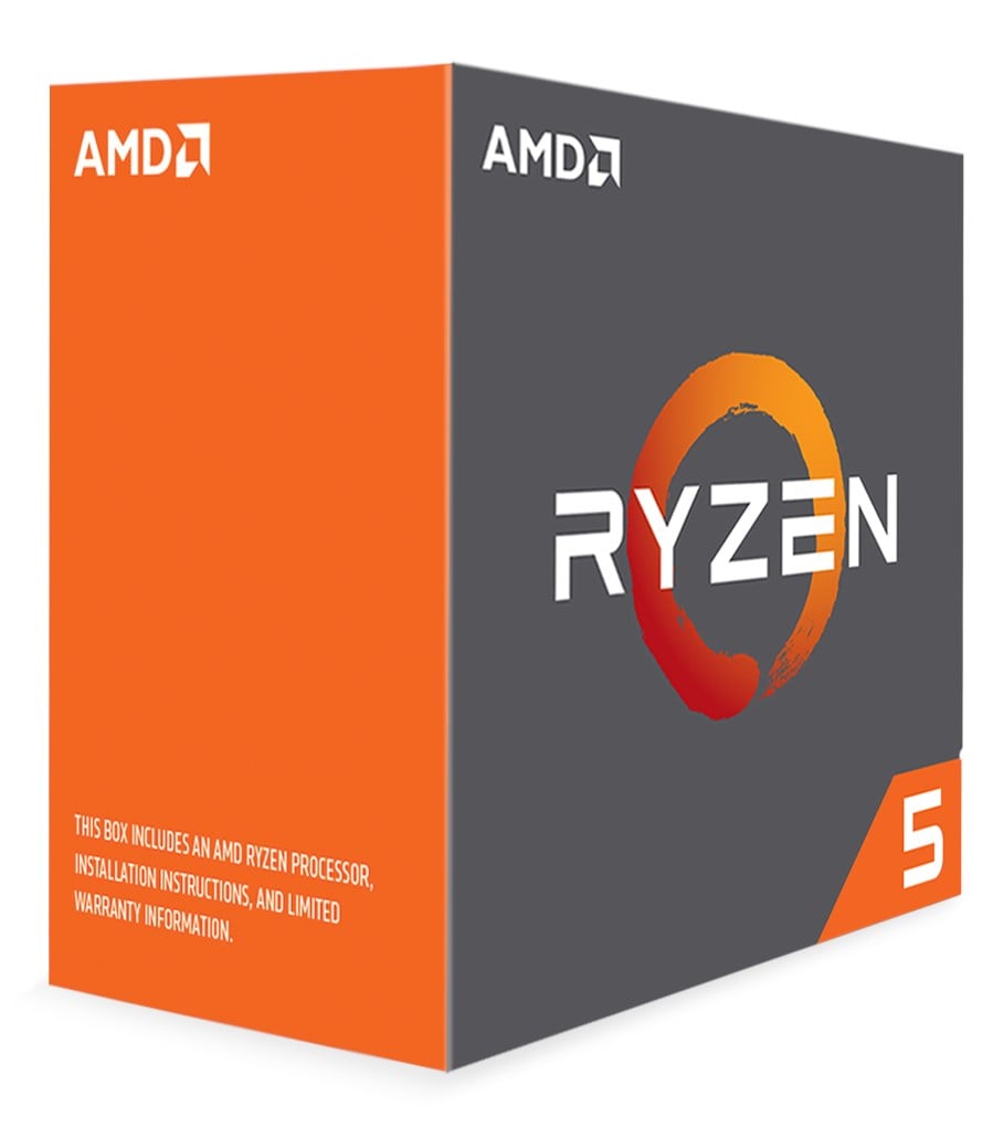 AMD Ryzen 5 1600X 3.6GHz 6 Core (Socket AM4) CPU - YD160XBCAEWOF | CCL ...